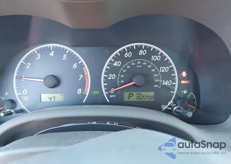 2010 Toyota Corolla Le z USA, uszkodzony, nr VIN 2T1BU4EE2AC535427